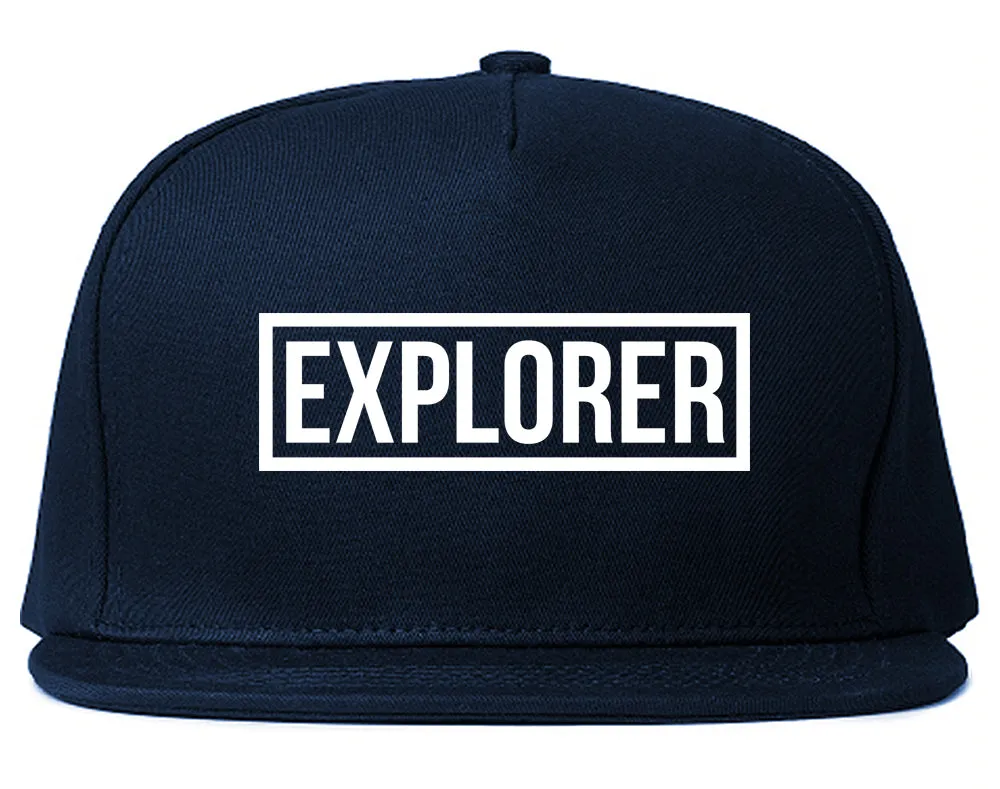 Explorer Box Mens Snapback Hat