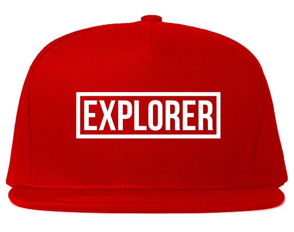 Explorer Box Mens Snapback Hat