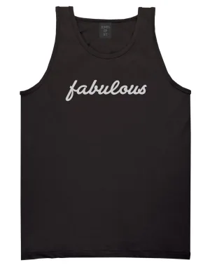 Fabulous Script Mens Tank Top Shirt