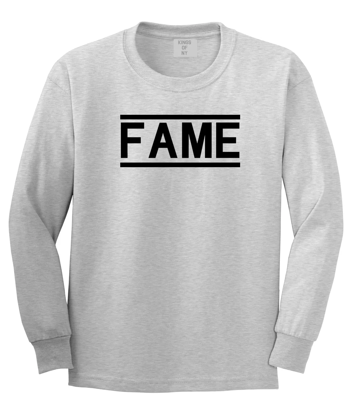 Fame Famous Mens Long Sleeve T-Shirt