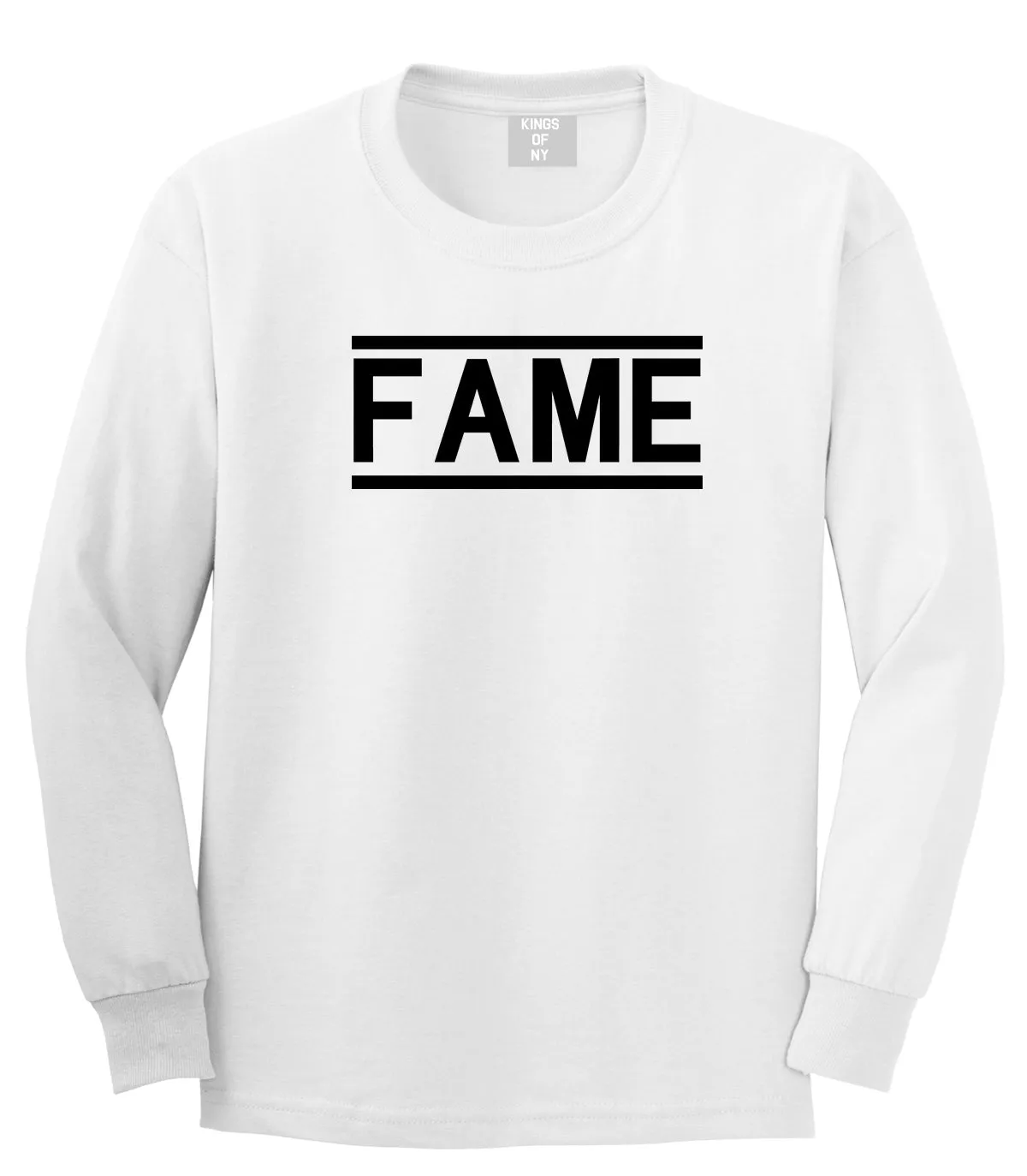 Fame Famous Mens Long Sleeve T-Shirt