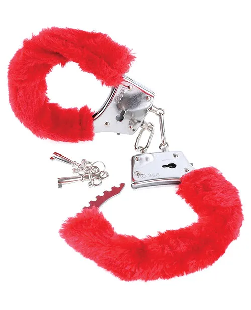 Fetish Fantasy Beginner's Furry Cuffs (Red)