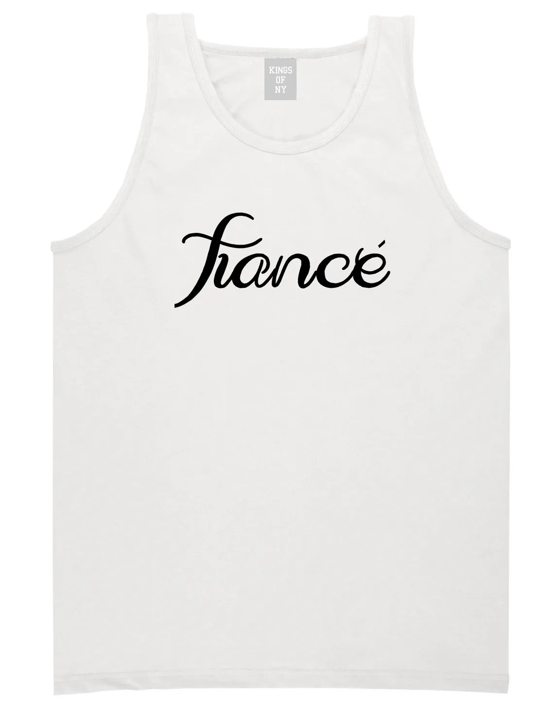 Fiance Engaged Engagement Mens Tank Top Shirt