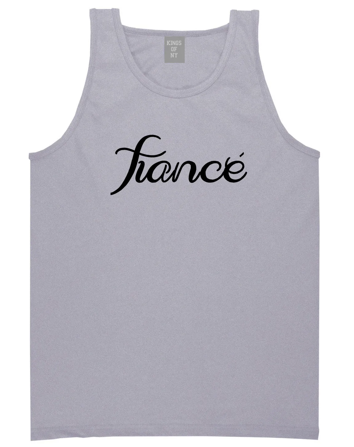 Fiance Engaged Engagement Mens Tank Top Shirt