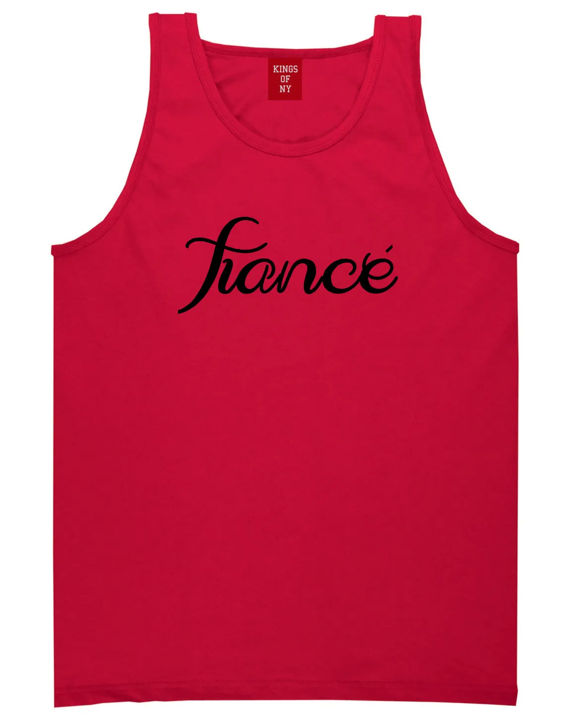 Fiance Engaged Engagement Mens Tank Top Shirt