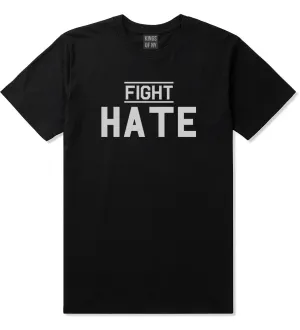 Fight Hate Mens T-Shirt