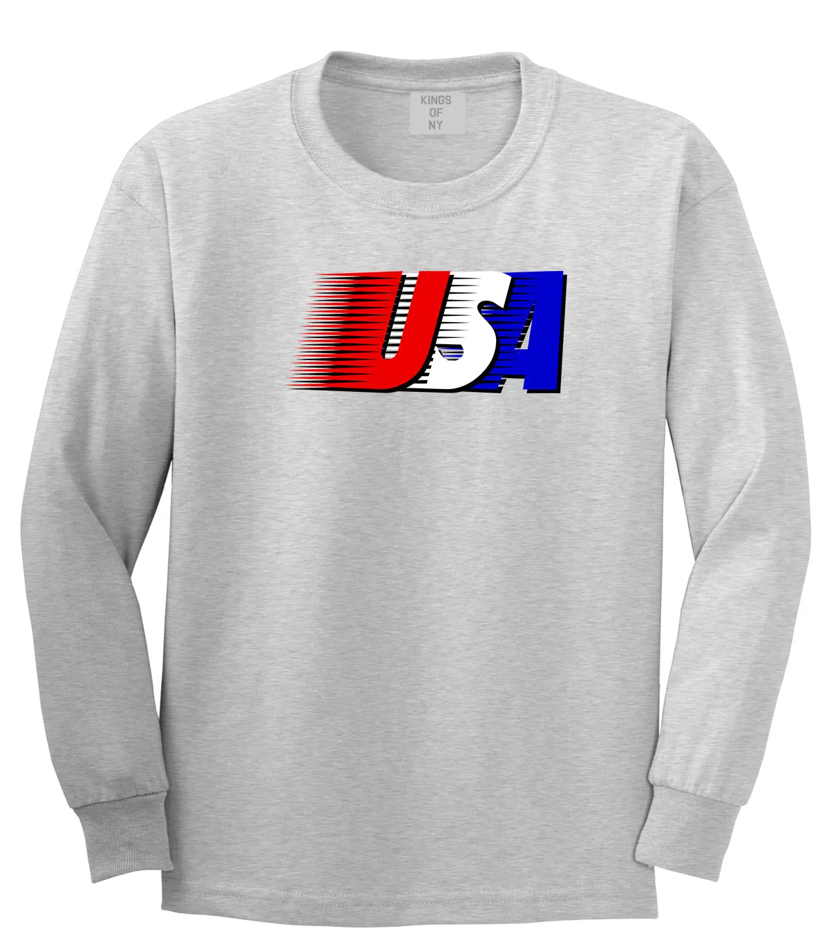 Fourth Of July USA Mens Long Sleeve T-Shirt