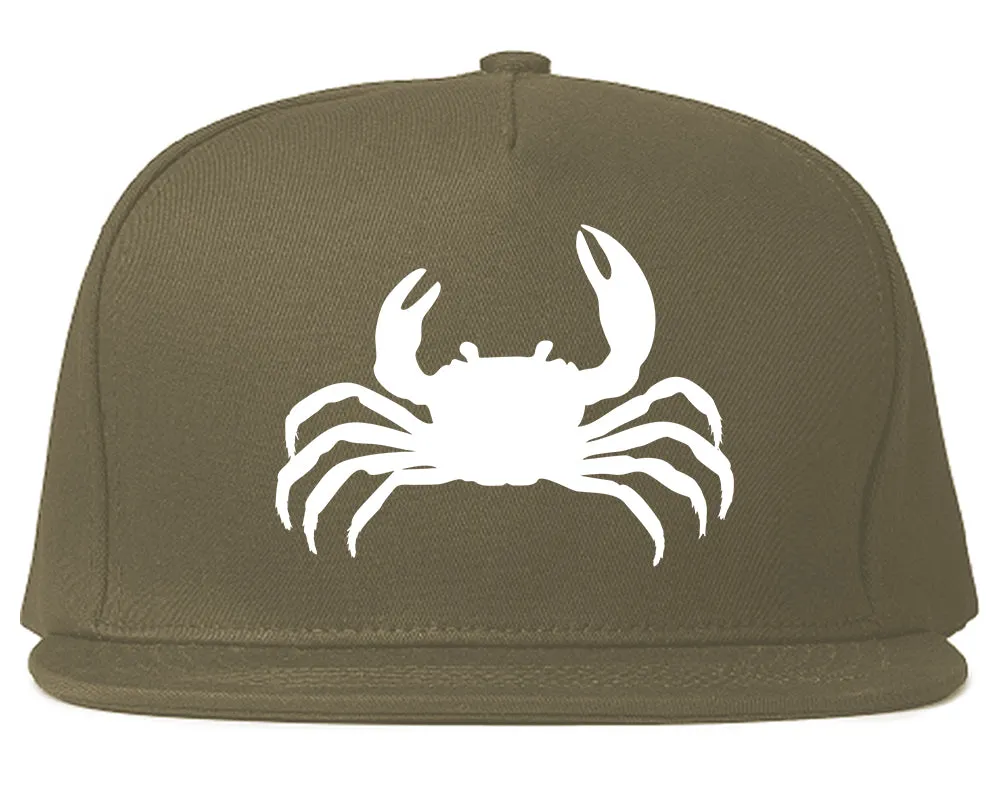 Funny Crab Chest Mens Snapback Hat