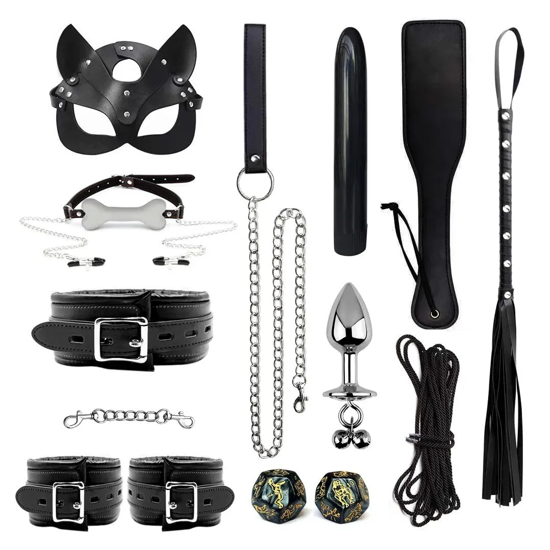 Genuine Leather Bondage Sets