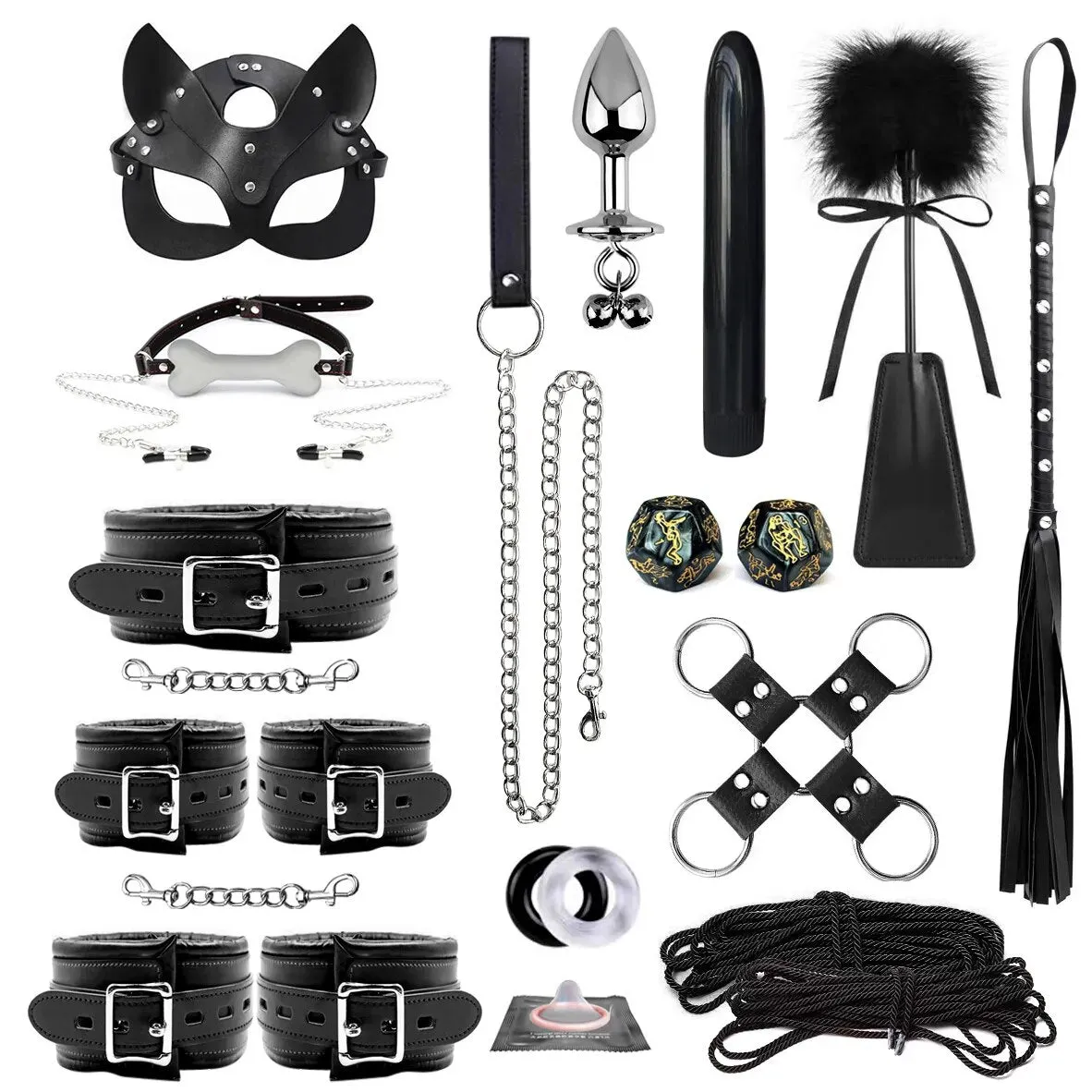 Genuine Leather Bondage Sets