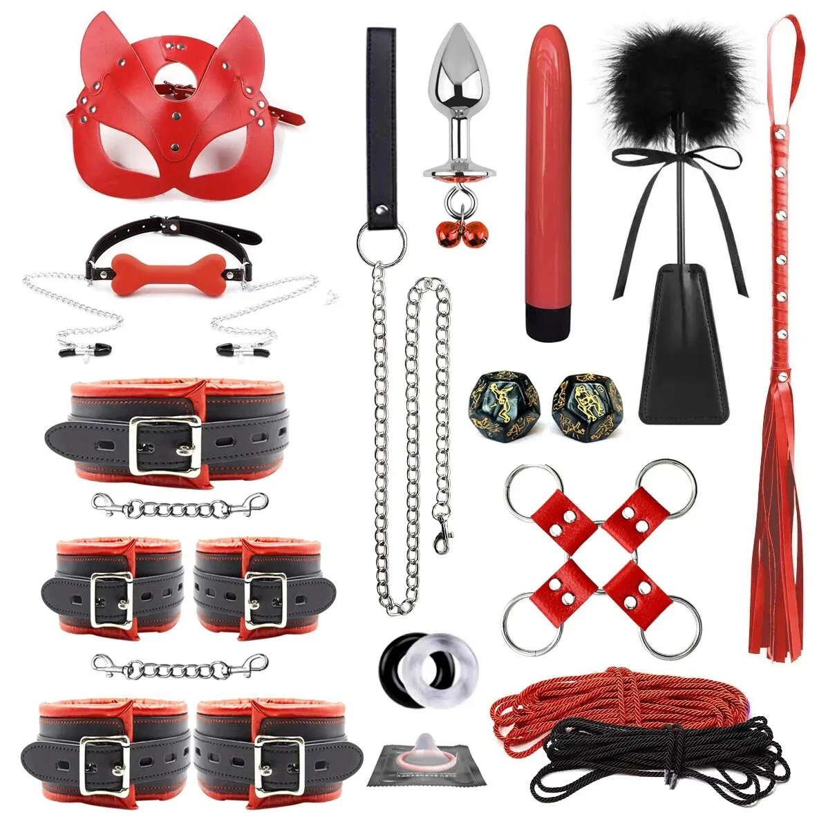 Genuine Leather Bondage Sets