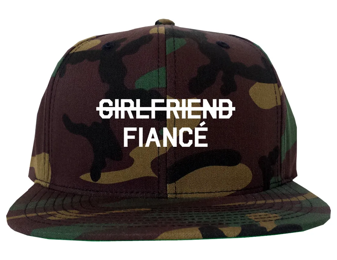 Girlfriend Fiance Engagement Mens Snapback Hat