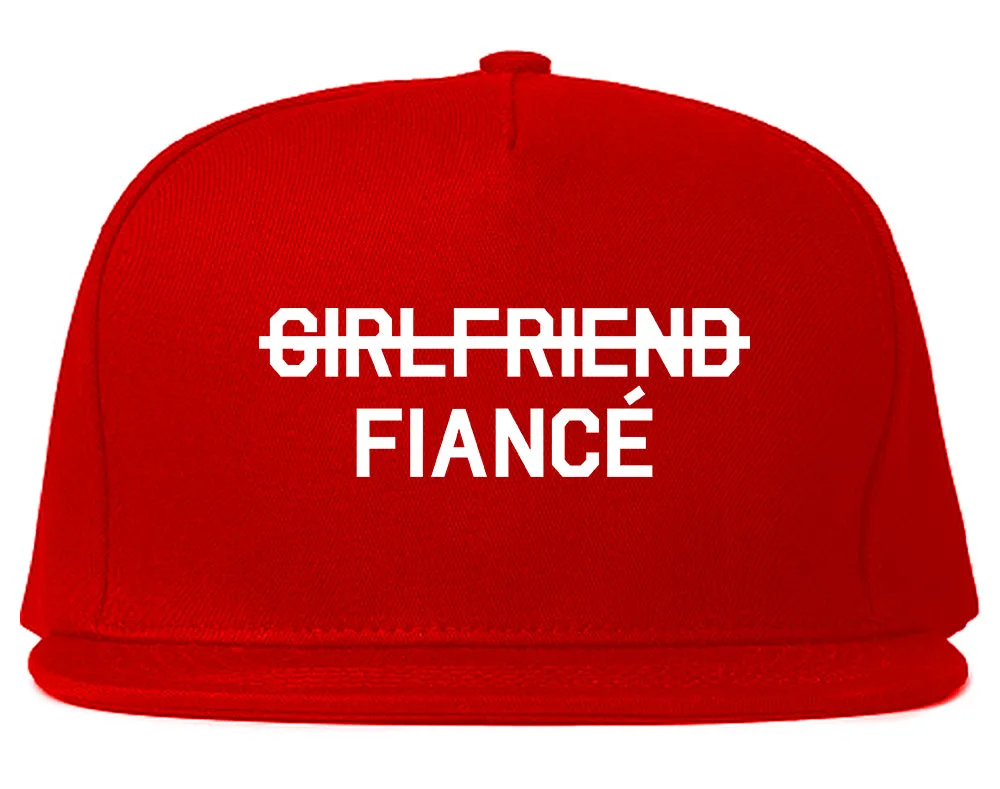 Girlfriend Fiance Engagement Mens Snapback Hat