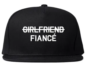 Girlfriend Fiance Engagement Mens Snapback Hat