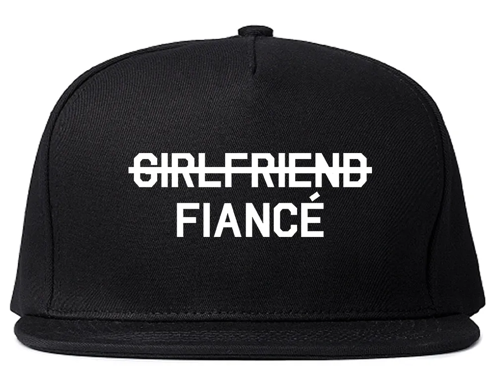 Girlfriend Fiance Engagement Mens Snapback Hat