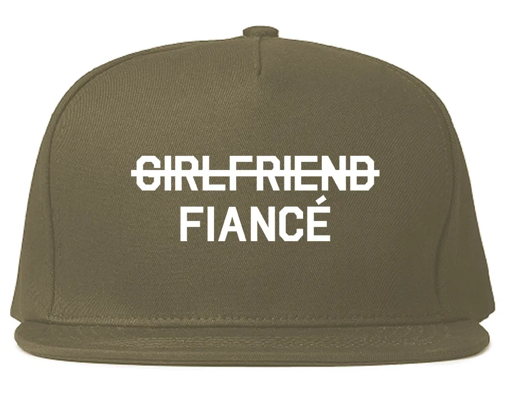 Girlfriend Fiance Engagement Mens Snapback Hat