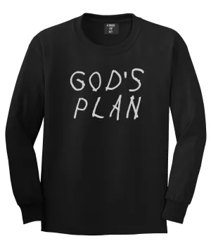 Gods Plan Mens Long Sleeve T-Shirt