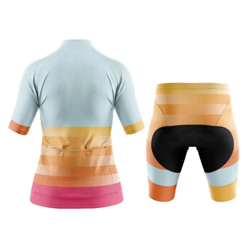 Gradient Frequency Aero Cycling Kit (Blue-Yellow-Pink)