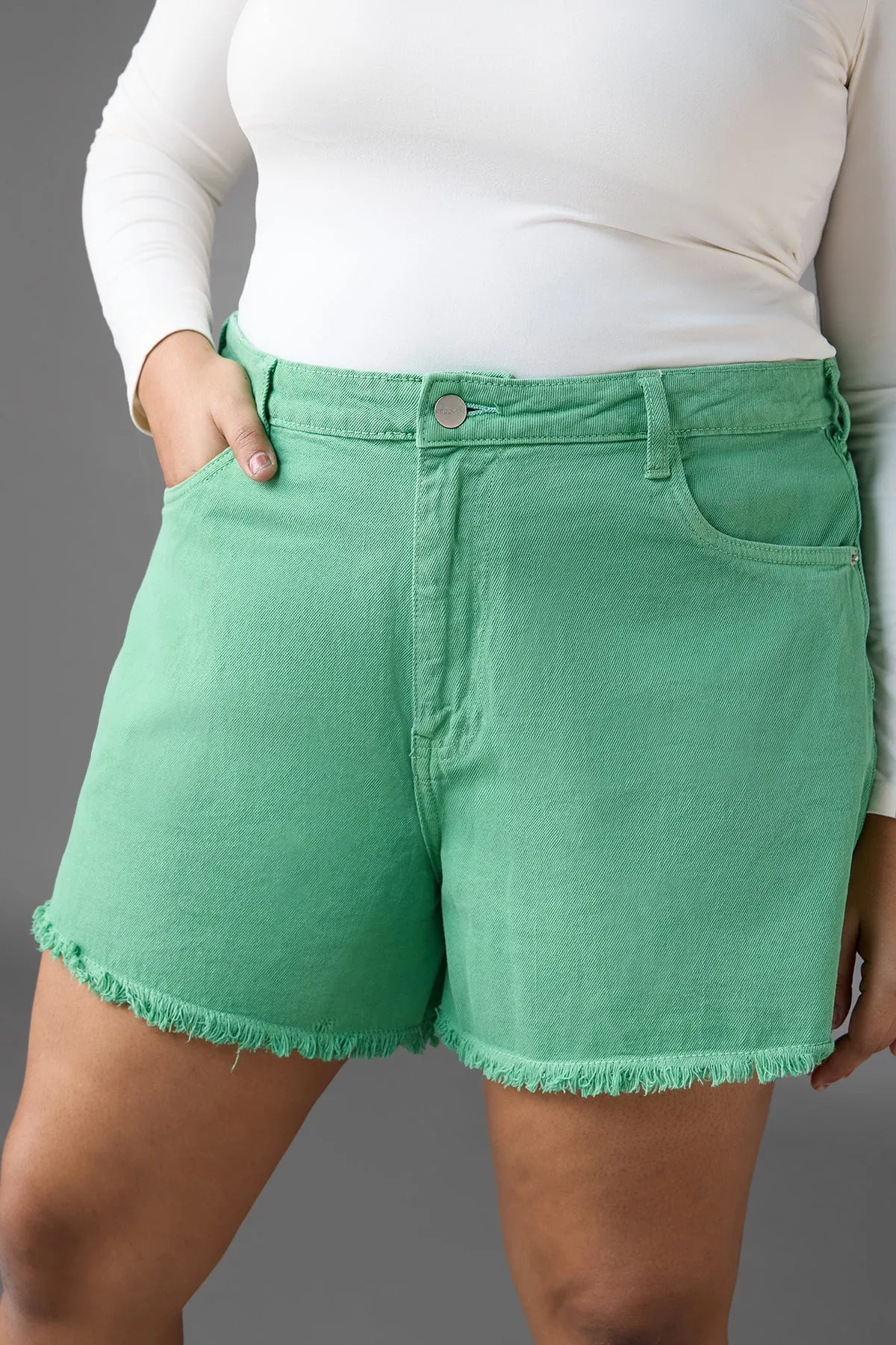 Groovy Green Shorts