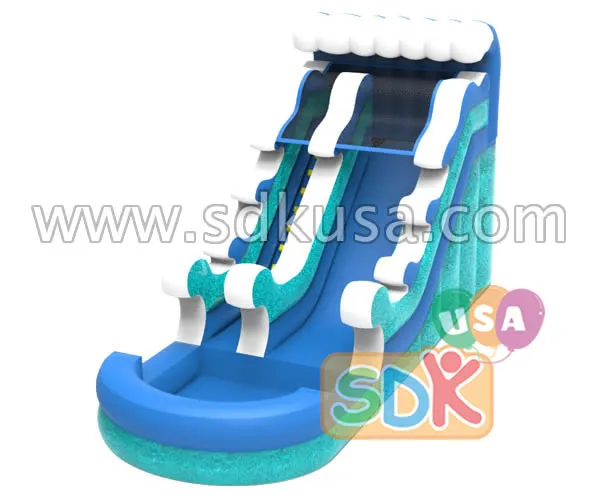 GWS-222 Sparkle blue waterslide