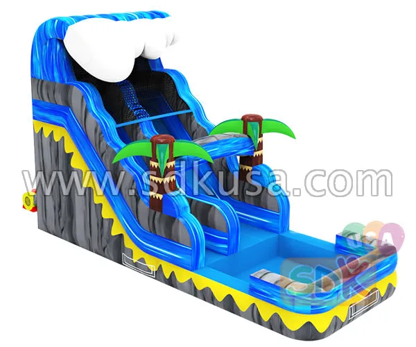 GWS-327 Big wave water slide