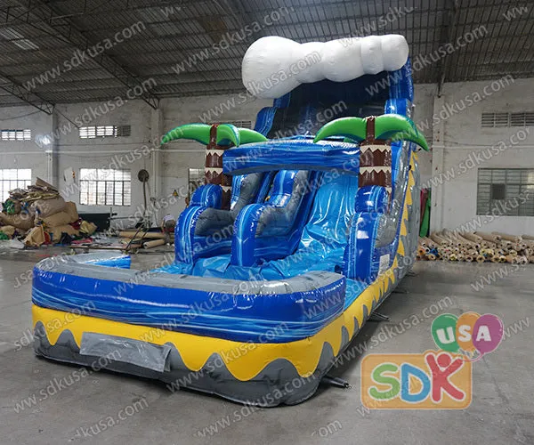 GWS-327 Big wave water slide