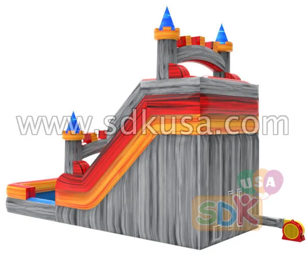 GWS-371 Castle water slide