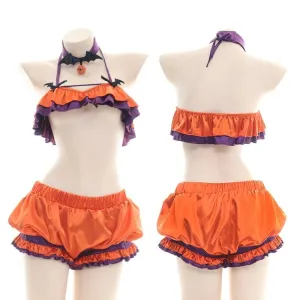 Halloween Bloomer Baby Lingerie Set