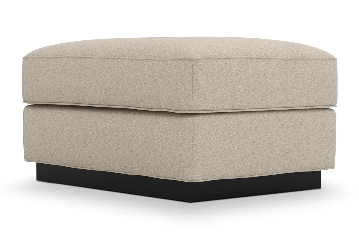 Harper Ottoman :: Leg Finish: Espresso / Size: 25x35