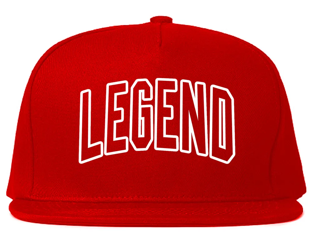 Legend Outline Mens Snapback Hat