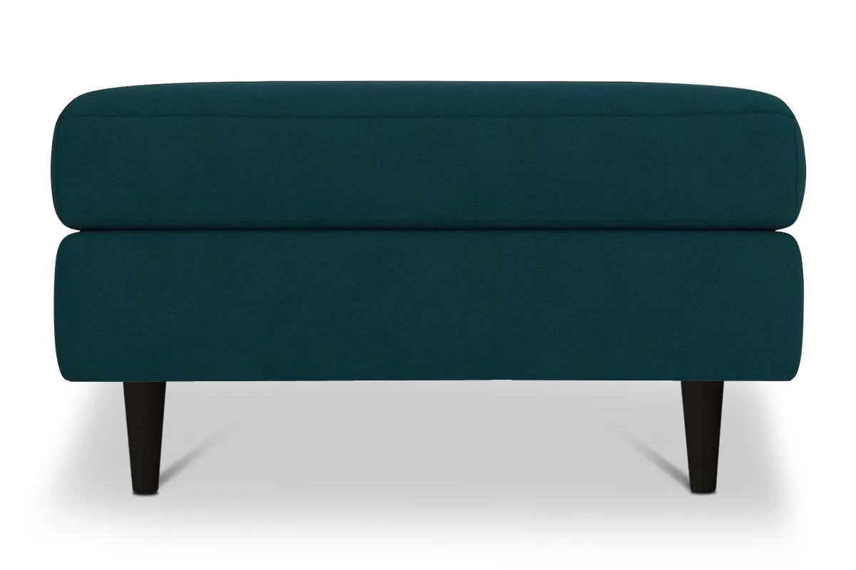 Logan Ottoman :: Leg Finish: Espresso / Size: 35x35