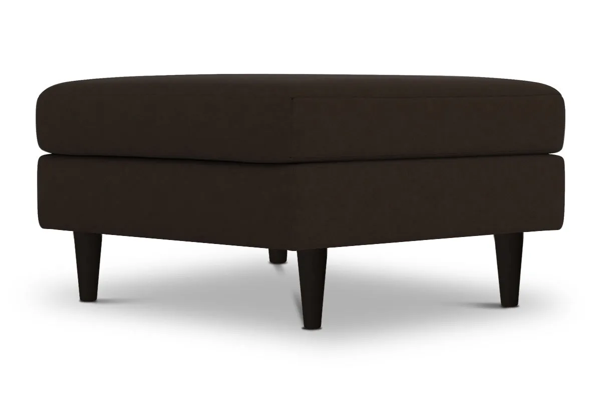 Logan Ottoman :: Leg Finish: Espresso / Size: 35x35