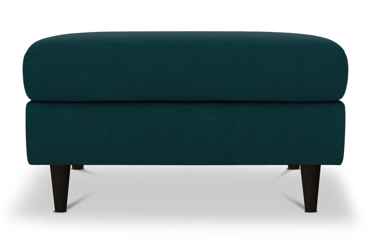 Logan Ottoman :: Leg Finish: Espresso / Size: 35x35