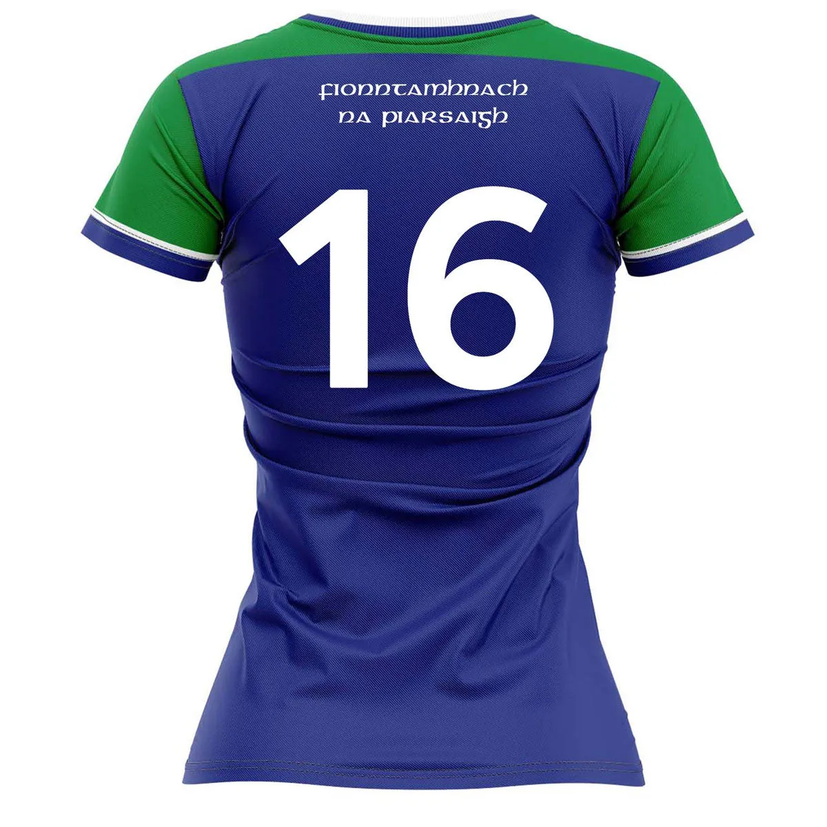 Mc Keever Fintona Pearses LGFA Numbered Goalkeeper Jersey - Womens - Blue