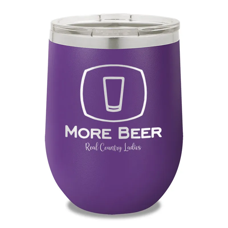 More Beer 12oz Stemless Wine Cup