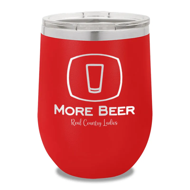 More Beer 12oz Stemless Wine Cup