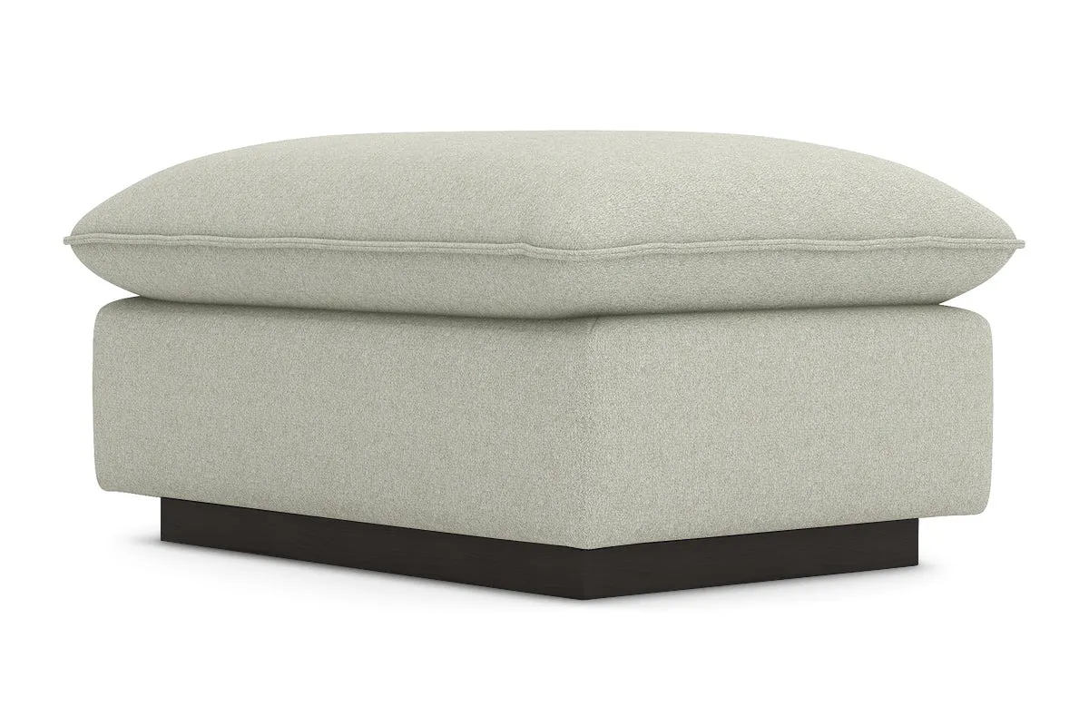 Olivia Ottoman :: Leg Finish: Espresso / Size: 25x35