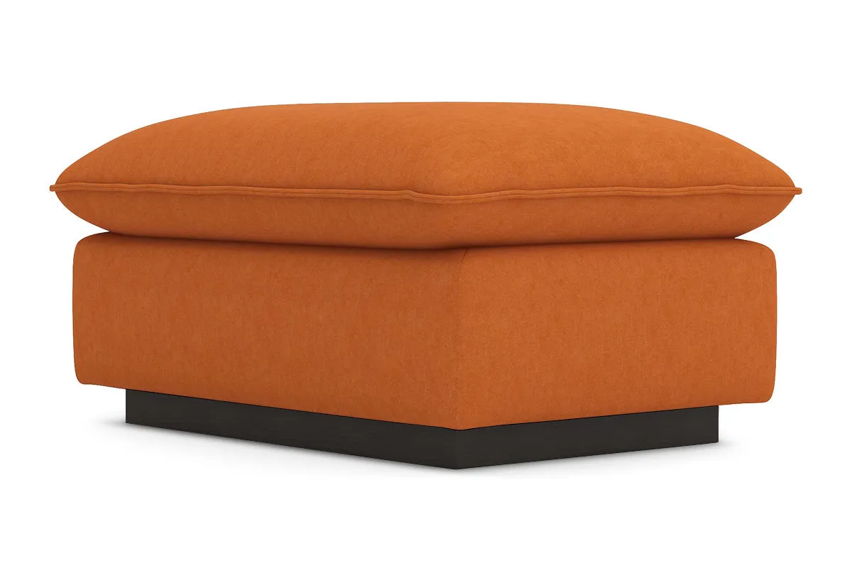 Olivia Ottoman :: Leg Finish: Espresso / Size: 25x35