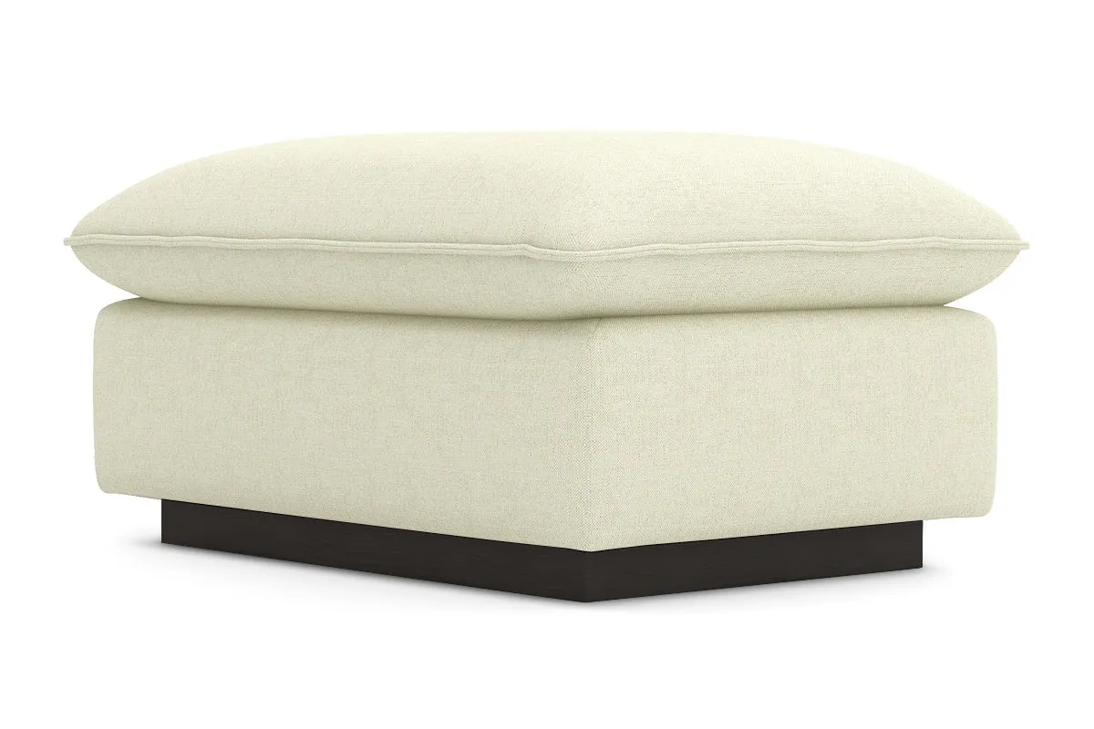 Olivia Ottoman :: Leg Finish: Espresso / Size: 25x35