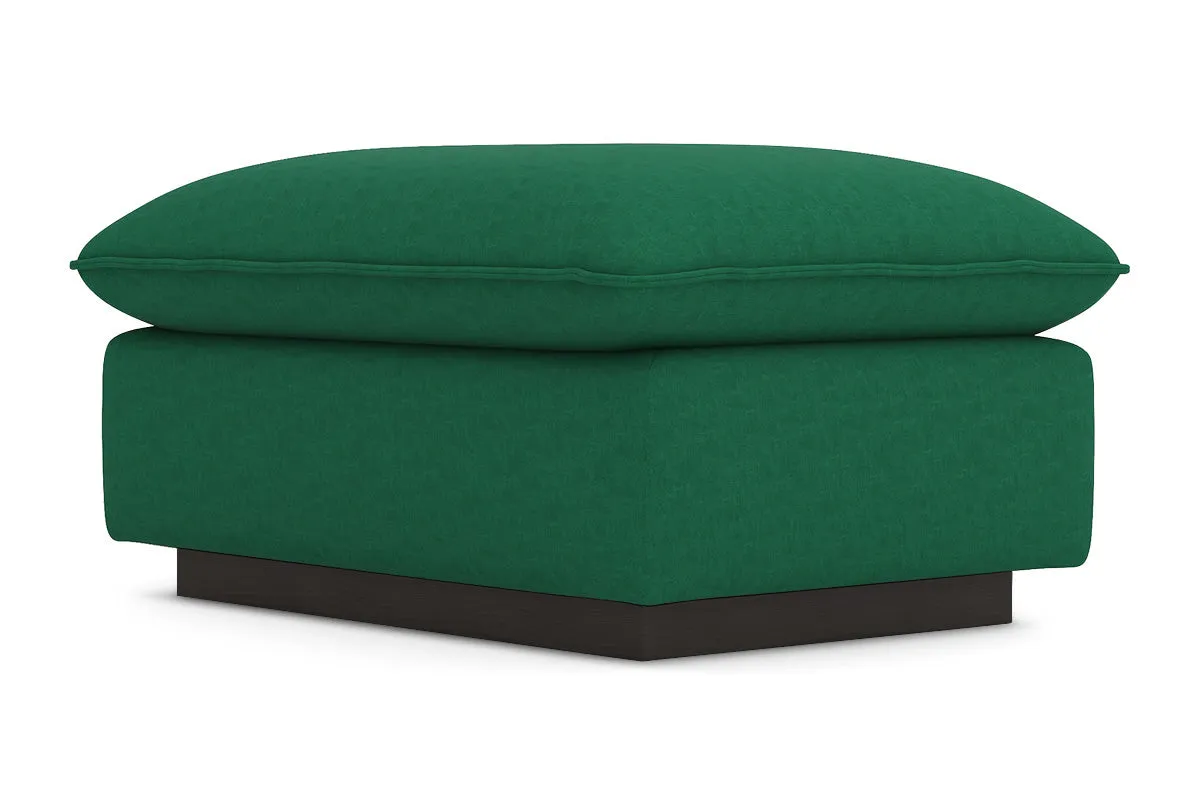 Olivia Ottoman :: Leg Finish: Espresso / Size: 25x35