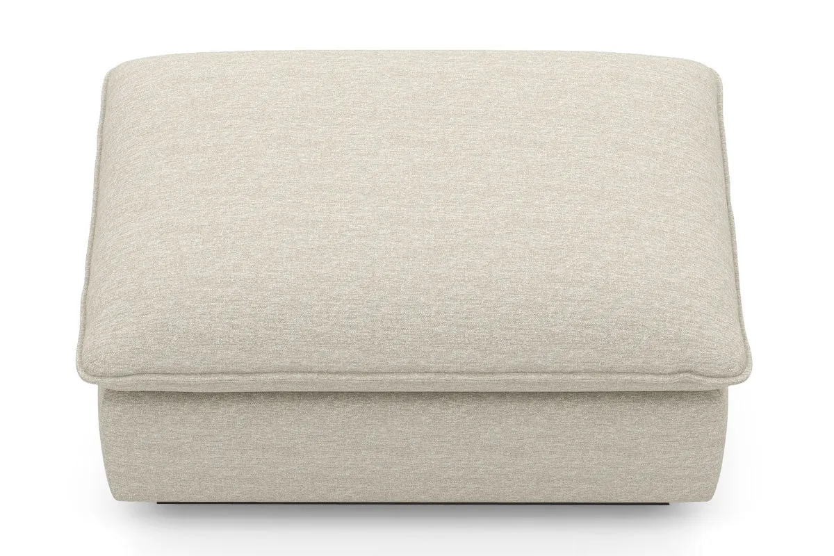 Olivia Ottoman :: Leg Finish: Espresso / Size: 25x35