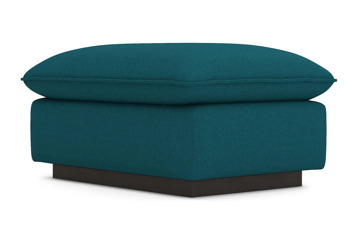 Olivia Ottoman :: Leg Finish: Espresso / Size: 25x35