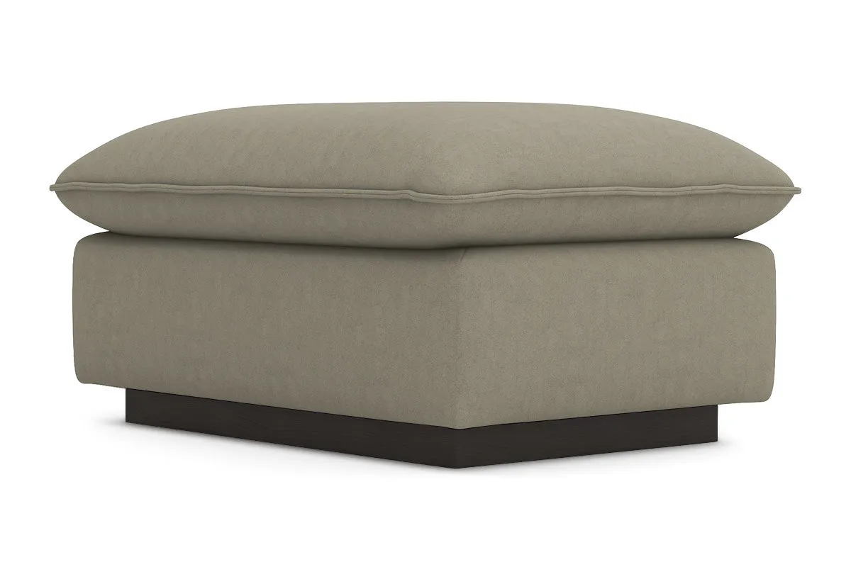 Olivia Ottoman :: Leg Finish: Espresso / Size: 25x35