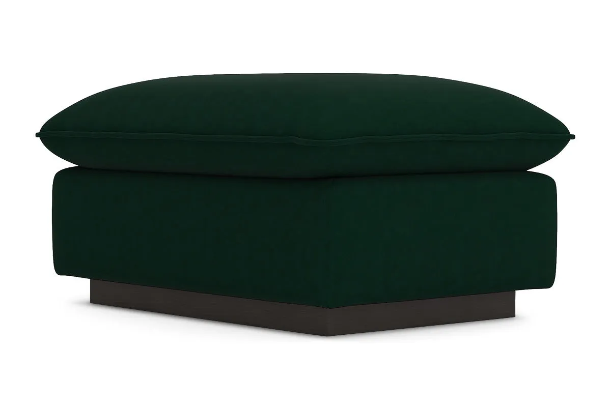 Olivia Ottoman :: Leg Finish: Espresso / Size: 25x35