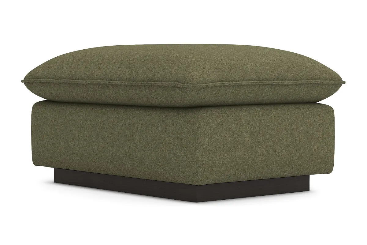 Olivia Ottoman :: Leg Finish: Espresso / Size: 25x35