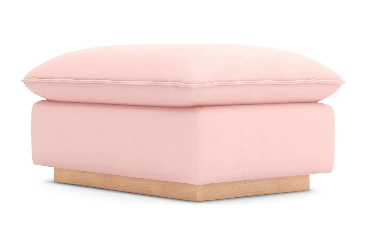 Olivia Ottoman :: Leg Finish: Natural / Size: 25x35