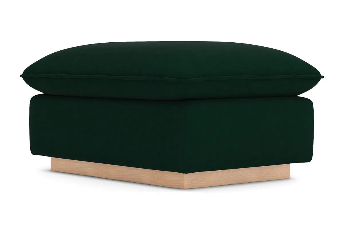 Olivia Ottoman :: Leg Finish: Natural / Size: 25x35