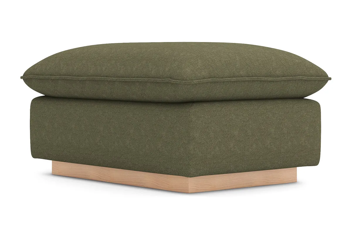 Olivia Ottoman :: Leg Finish: Natural / Size: 25x35