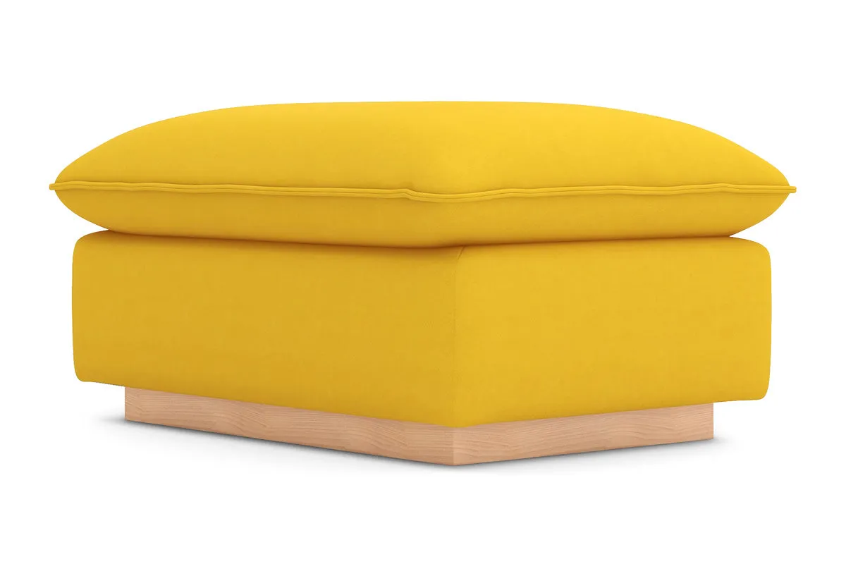 Olivia Ottoman :: Leg Finish: Natural / Size: 25x35