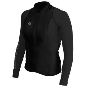 Open Box Sharkskin Womens Performance Wear Long Sleeve-Black-18